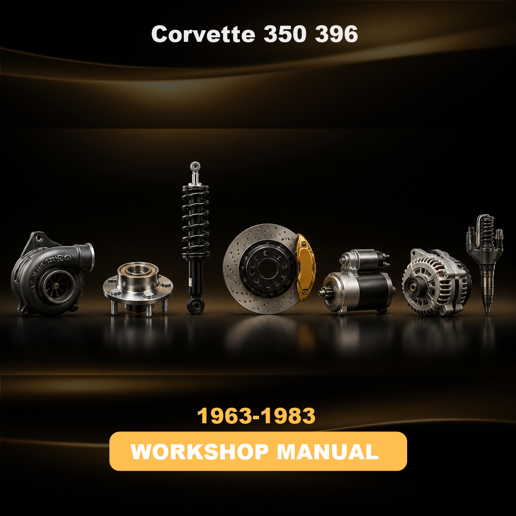Corvette 350 396 1963-1983 Service Repair Workshop Manual