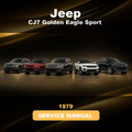 JEEP CJ7 Golden Eagle Sport 1979 Repair Service Manual