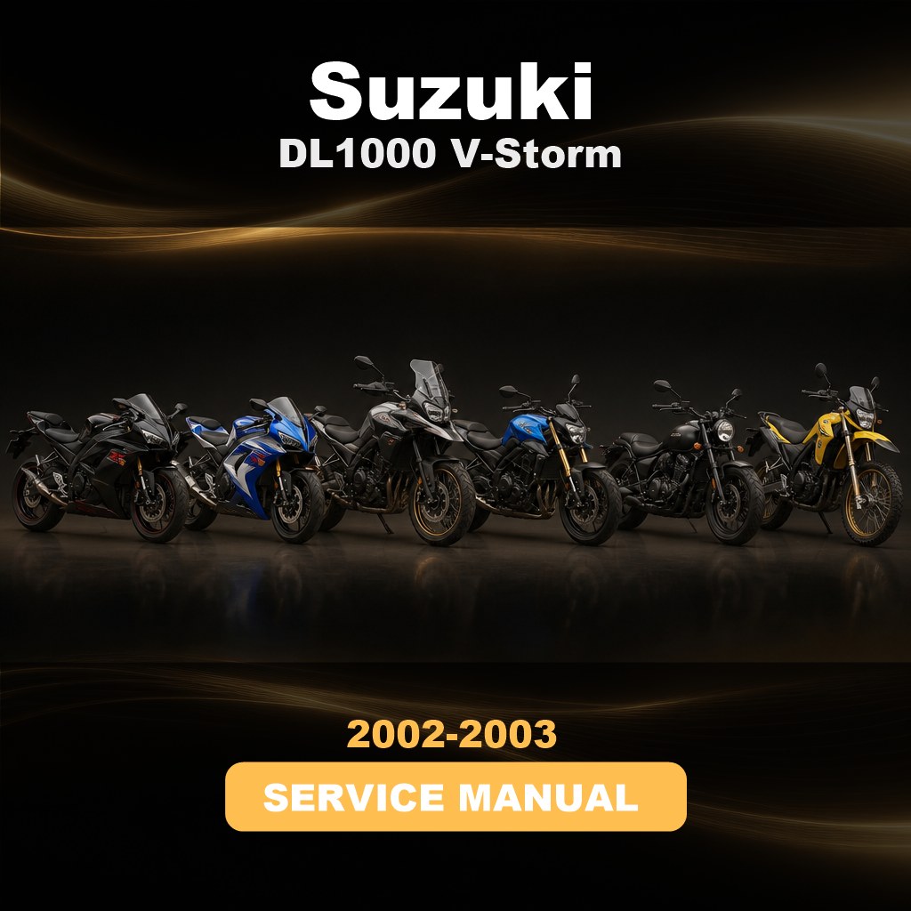 SUZUKI DL1000 V-Storm 2002 2003 Repair Service Manual