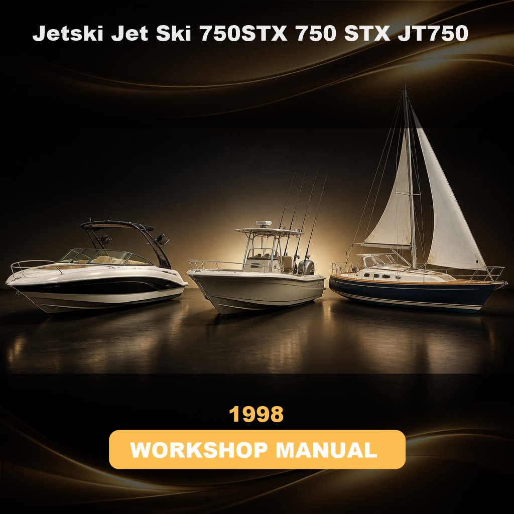 Jetski Jet Ski 750STX 750 STX 1998 JT750 Service Repair Workshop Manual
