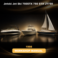 Jetski Jet Ski 750STX 750 STX 1998 JT750 Service Repair Workshop Manual