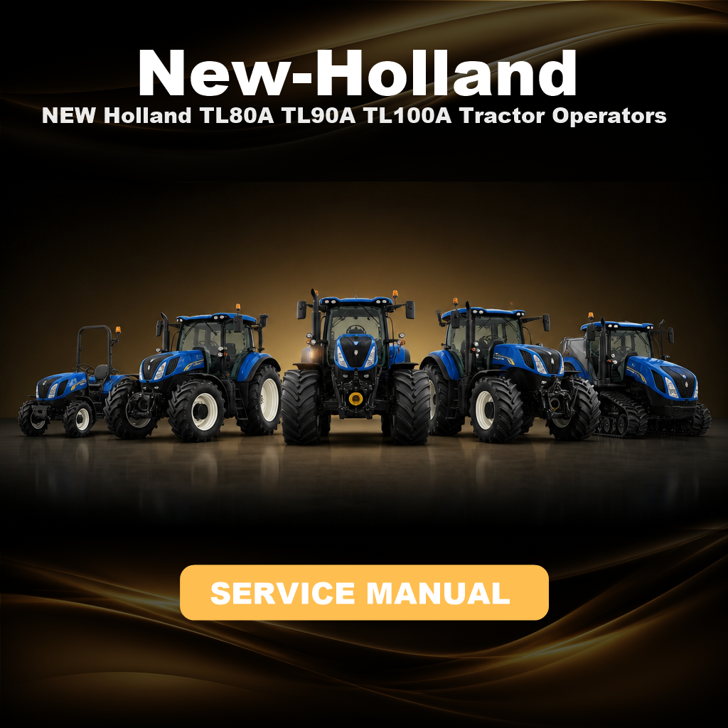 NEW Holland TL80A TL90A TL100A Tractor Operators Manual