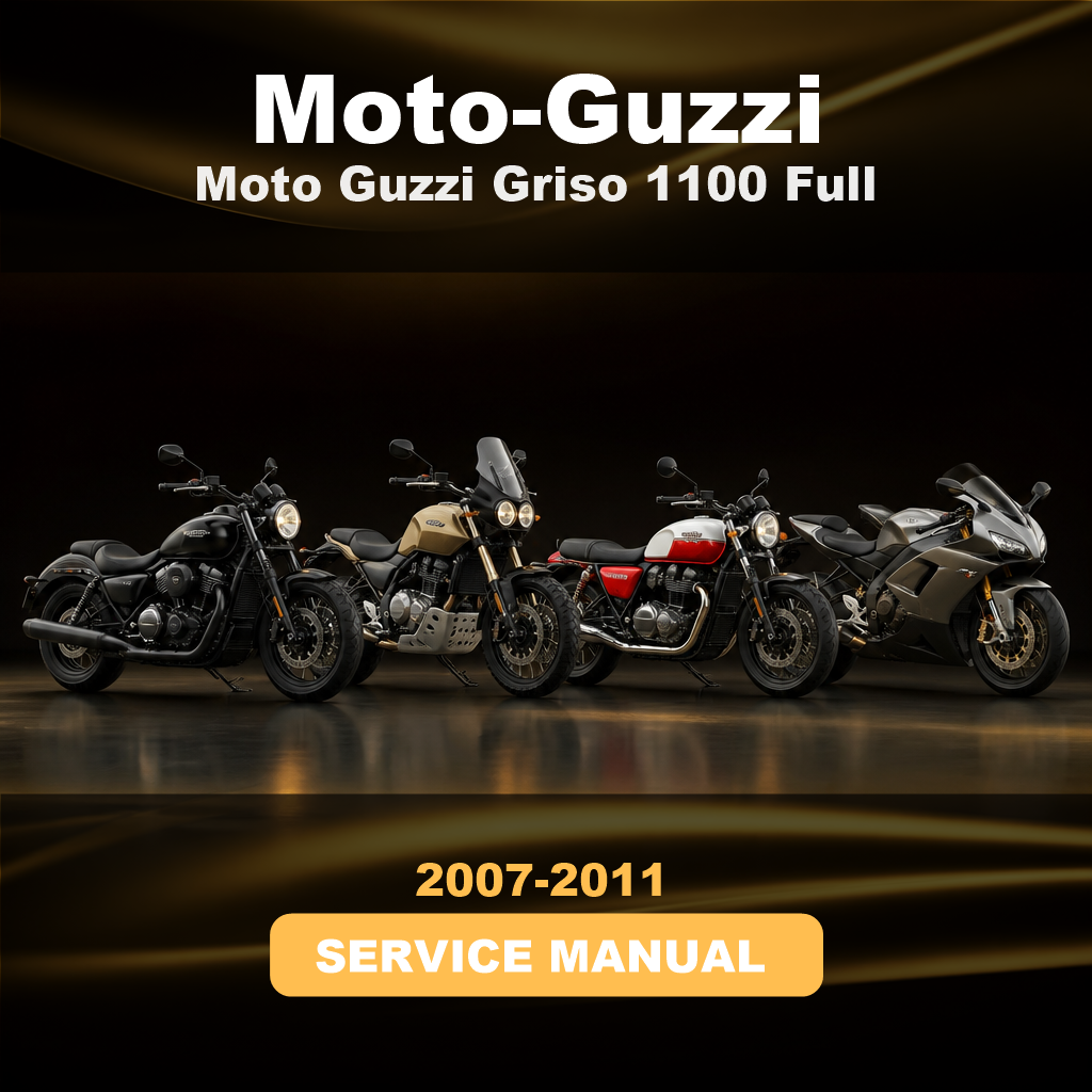 Moto Guzzi Griso 1100 Full Service & Repair Manual 2007-2011