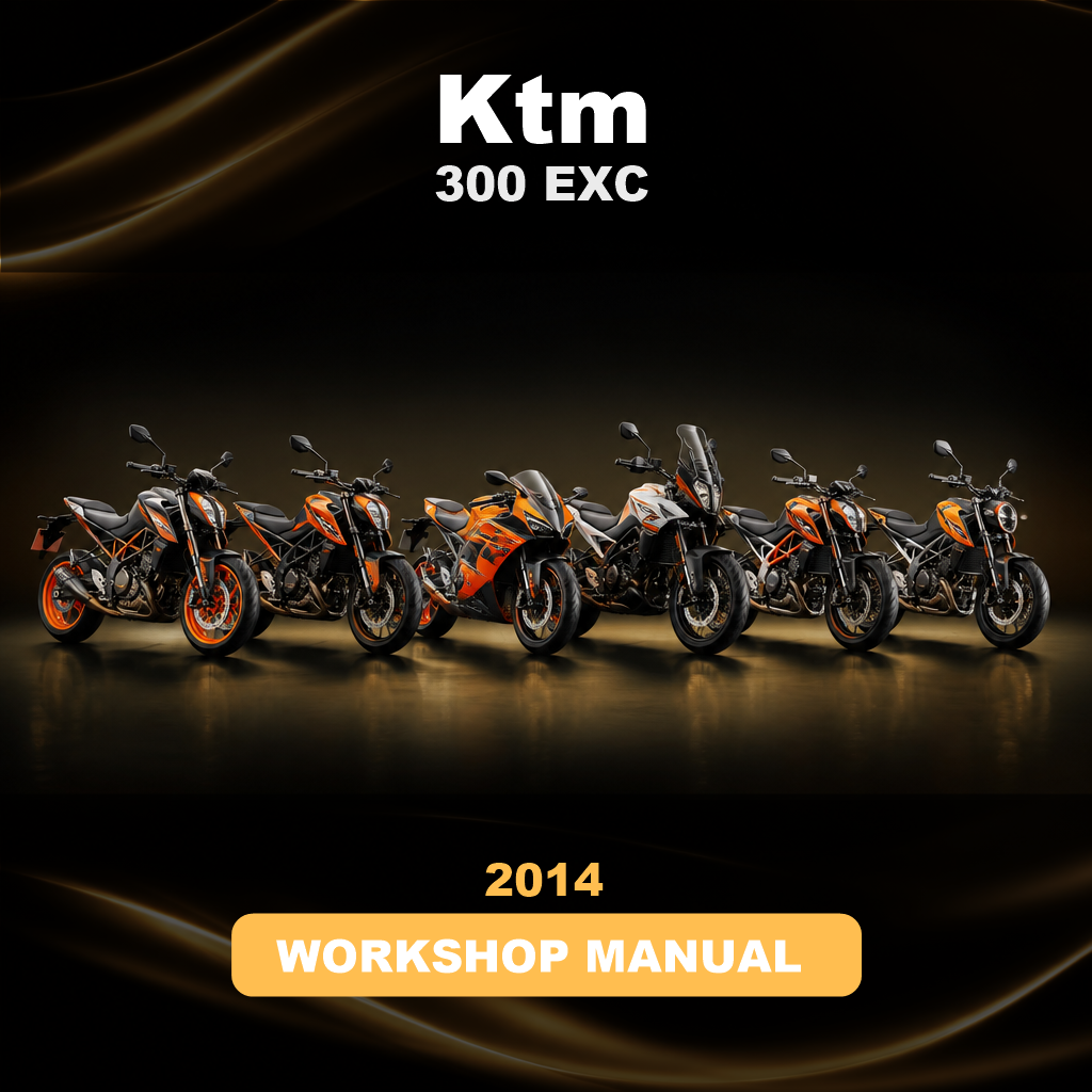 KTM 300 EXC 2014 Service Repair Workshop Manual
