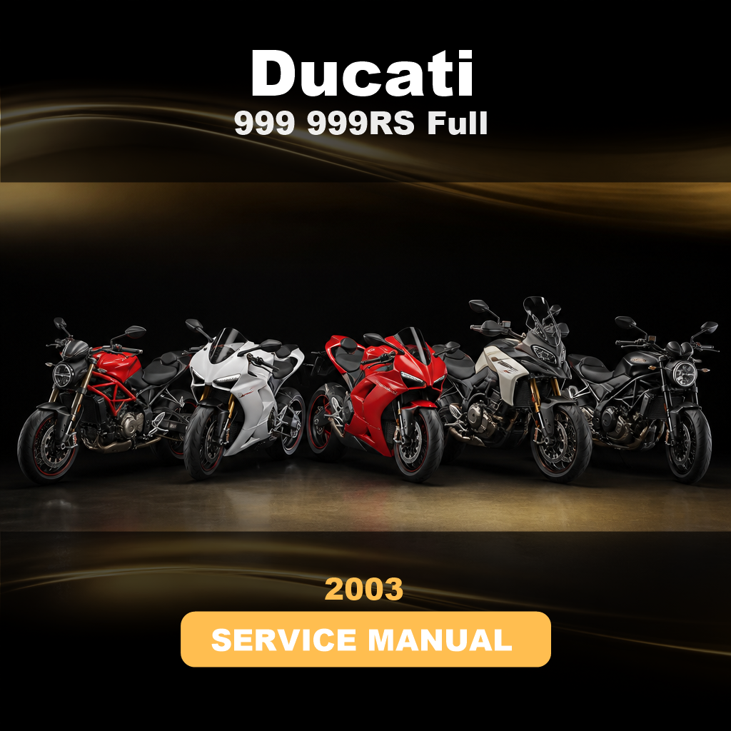 DUCATI 999 999RS 2003 Full Service Repair Manual