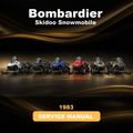 1983 BOMBARDIER Skidoo Snowmobile Repair Manual