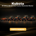 KUBOTA B7300hsd B7300 Hsd Tractor Illustrated Master Parts List Manual
