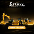 DAEWOO DX300LC Excavator Service Repair Shop Manual