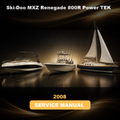 Ski-Doo MXZ Renegade 800R Power TEK 2008 Factory Service & Work Shop Manual