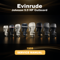 1959 Johnson EVINRUDE 5.5 HP Outboard Factory Service & Work Shop Manual