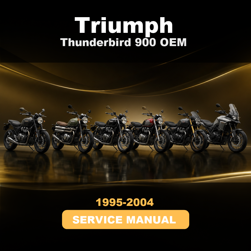 1995-2004 TRIUMPH Thunderbird 900 OEM Service & Repair Manual