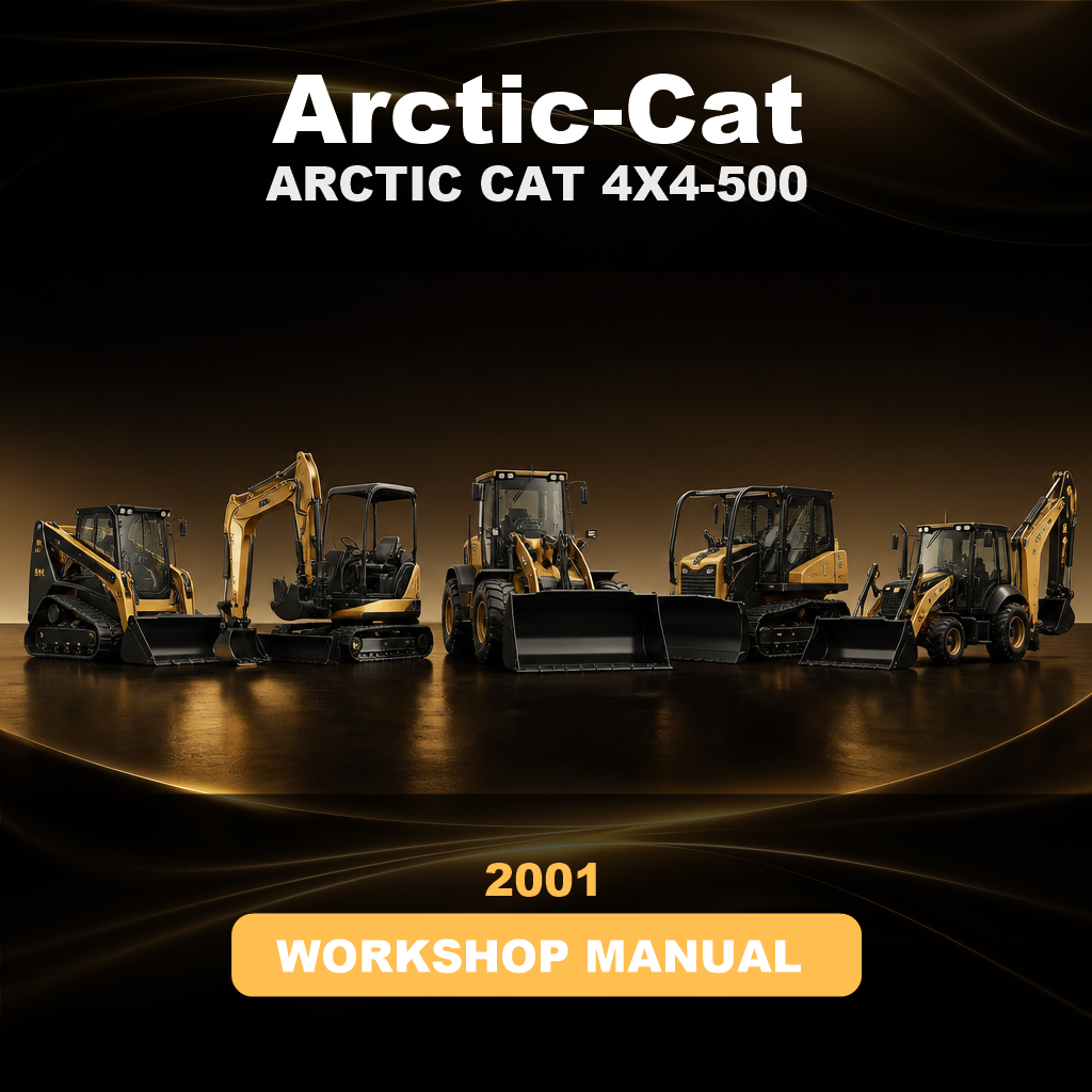ARCTIC CAT 4X4-500 2001 Workshop Service Repair Manual