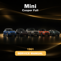 MINI Cooper 1961 Full Service Repair Manual