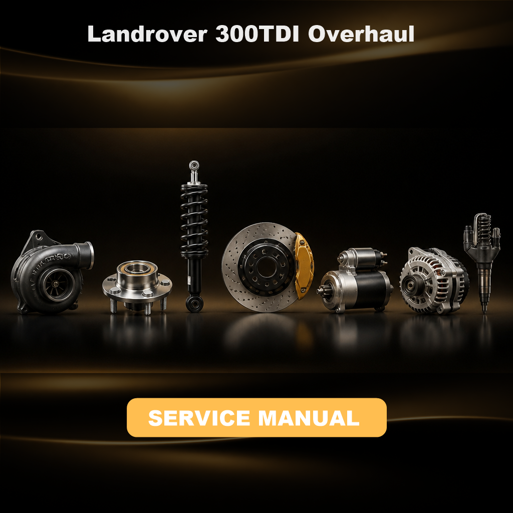 Landrover 300TDI Overhaul Manual