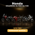 HONDA GOLDWING GL1000 GL1100 Workshop Repair Manual 1976-1983