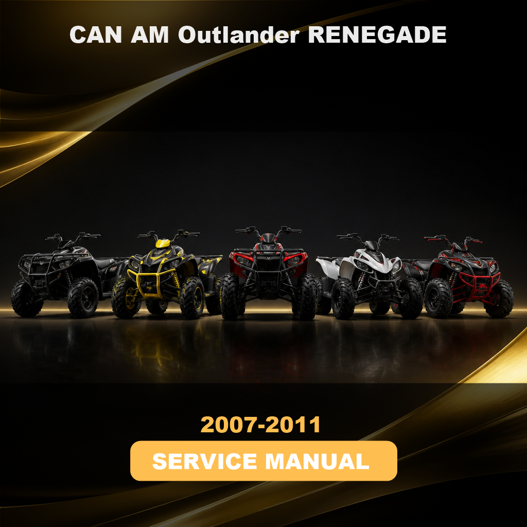 CAN AM Outlander RENEGADE Series Service Repair Manual 2007-2011