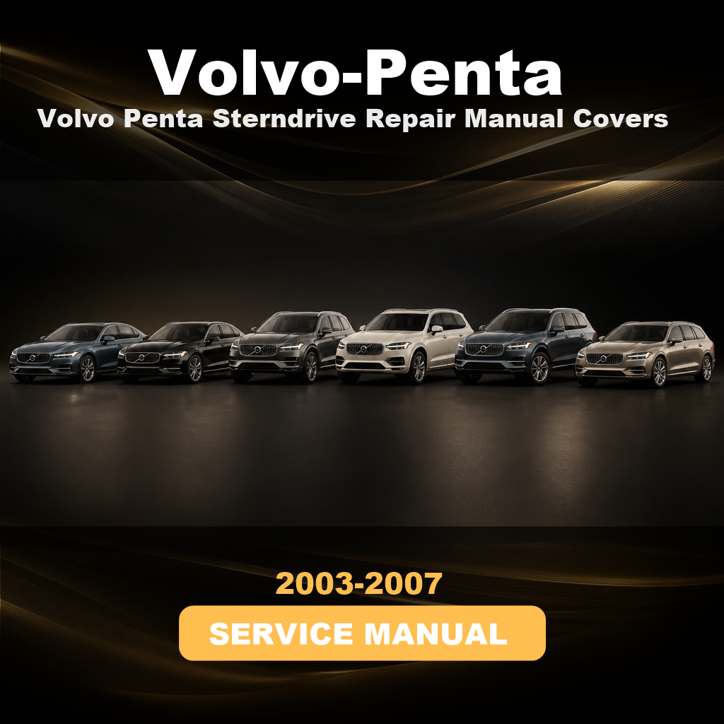 Volvo Penta Sterndrive Repair Manual Covers 2003-2007