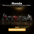HONDA GX25 4 Stroke OHC Engine Service Repair Manual 2002 ONWARD