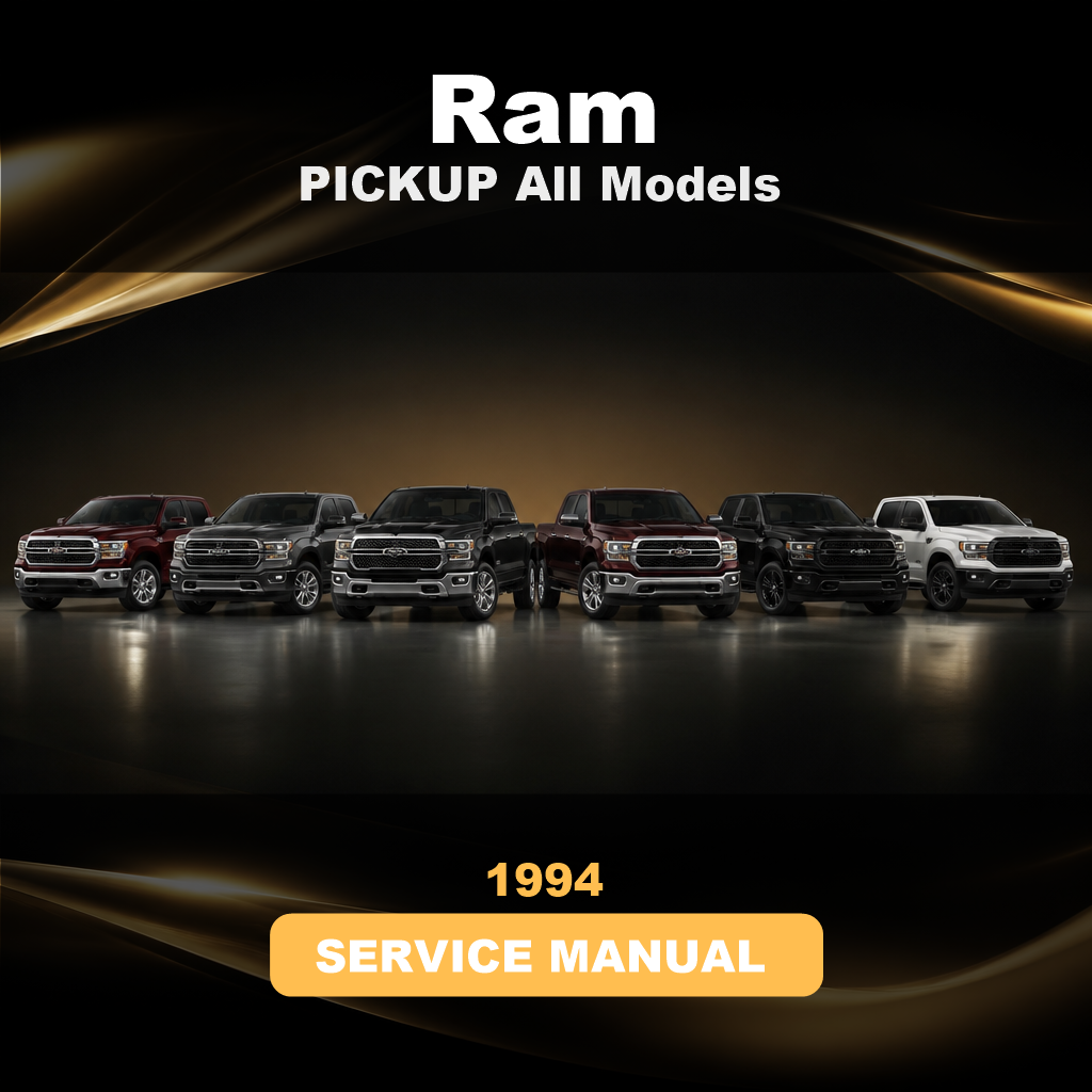 1994 PICKUP RAM All Models Service And Repair Manual