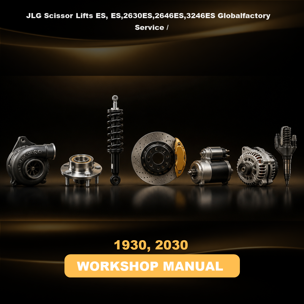 JLG Scissor Lifts 1930ES,2030ES,2630ES,2646ES,3246ES Globalfactory Service / Repair/ Workshop Manual