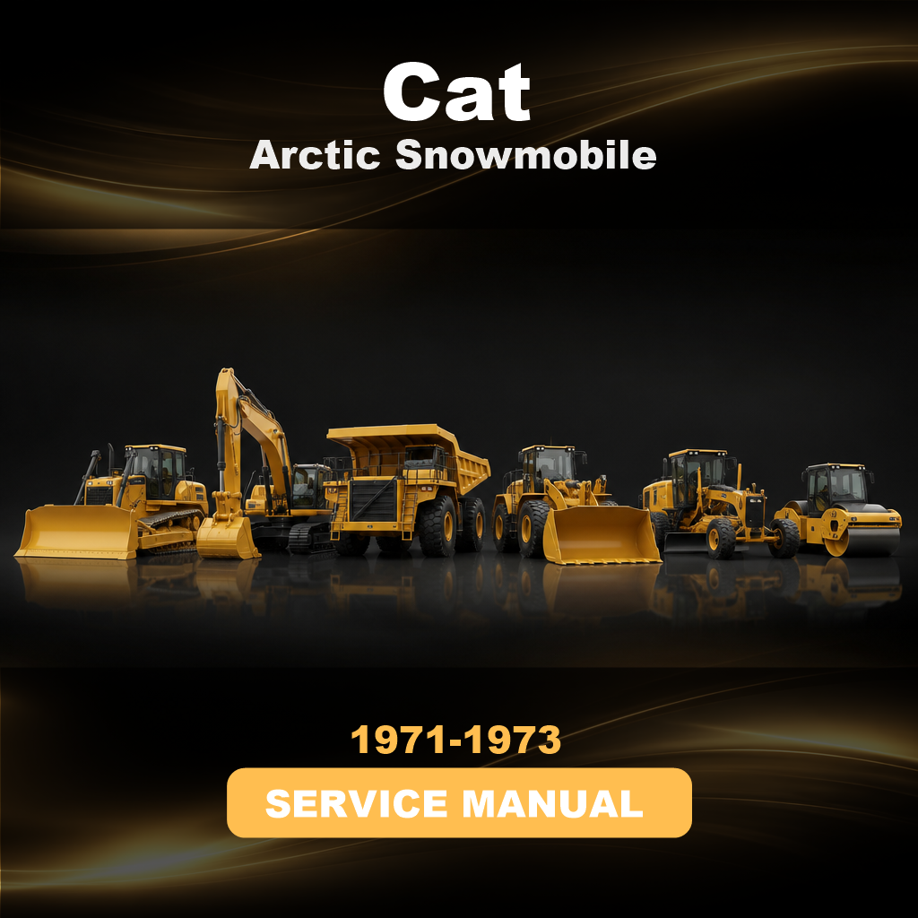 1971-1973 Arctic CAT Snowmobile Repair Manual