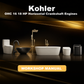 KOHLER OHC 16 18 HP Horizontal Crankshaft Engines Workshop Service Repair Manual