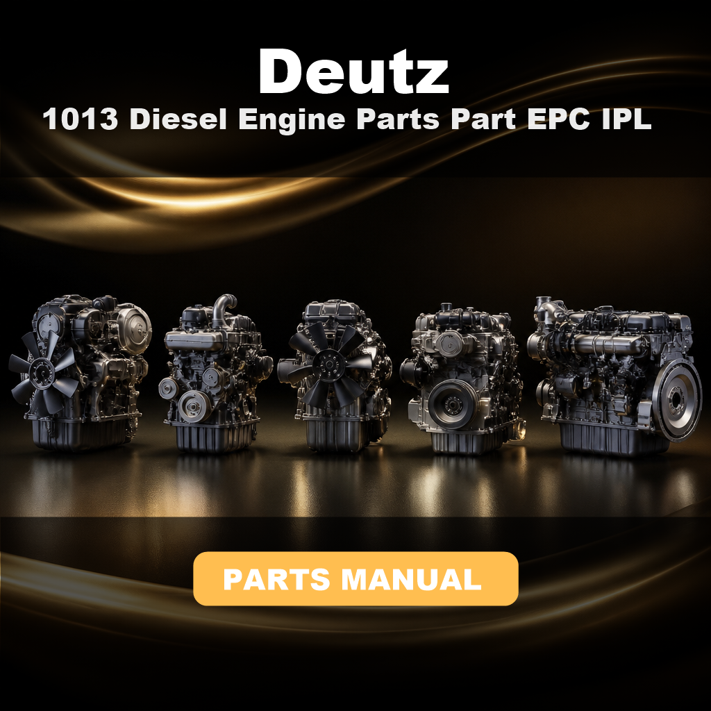 DEUTZ 1013 Diesel Engine Parts Part EPC IPL Manual