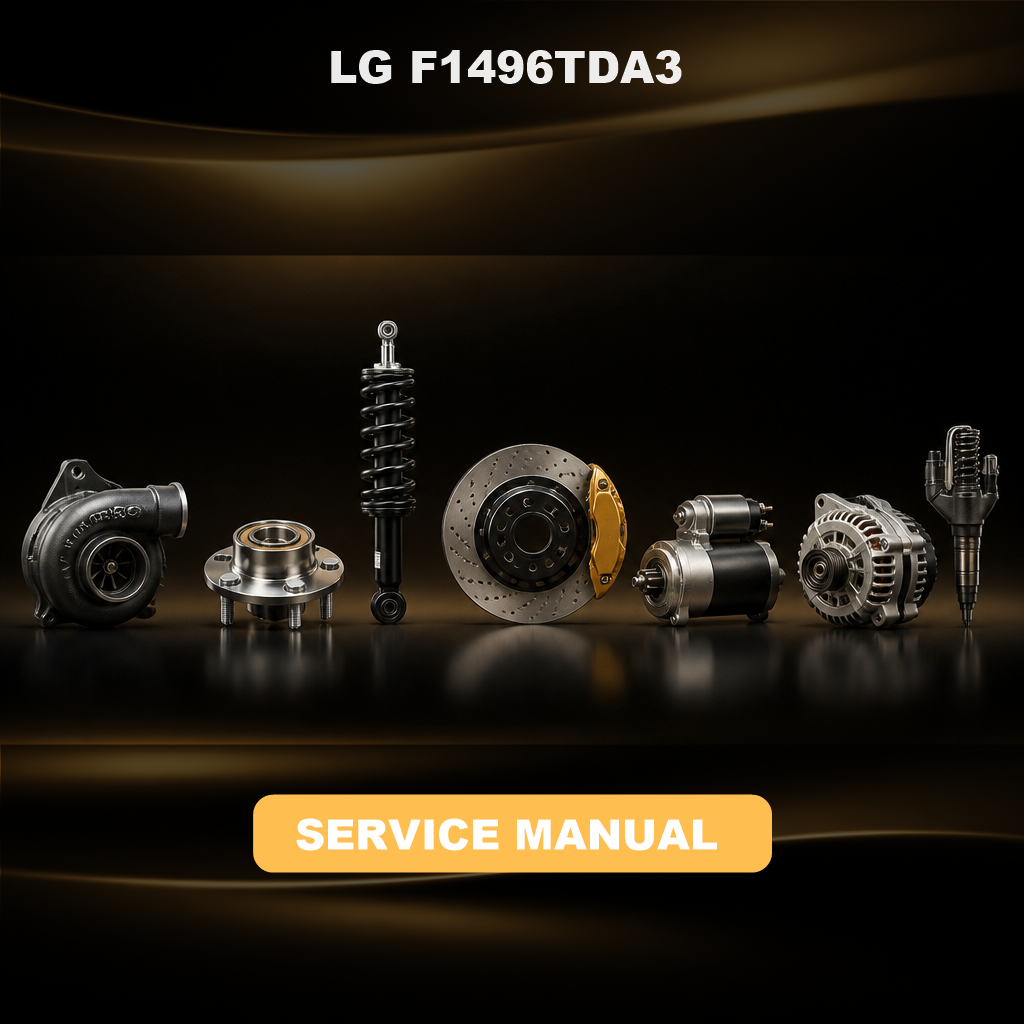 LG F1496TDA3 Service Manual And Repair Guide