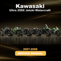 2007-2008 KAWASAKI Ultra 250X Jetski Watercraft Repair