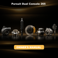 Pursuit Dual Console 265 Owners Manual