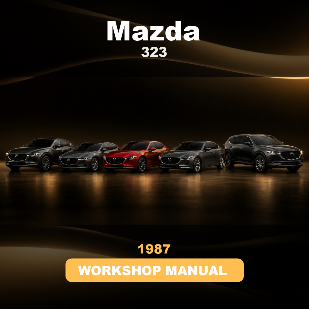 MAZDA 323 1987 Workshop Service Repair Manual