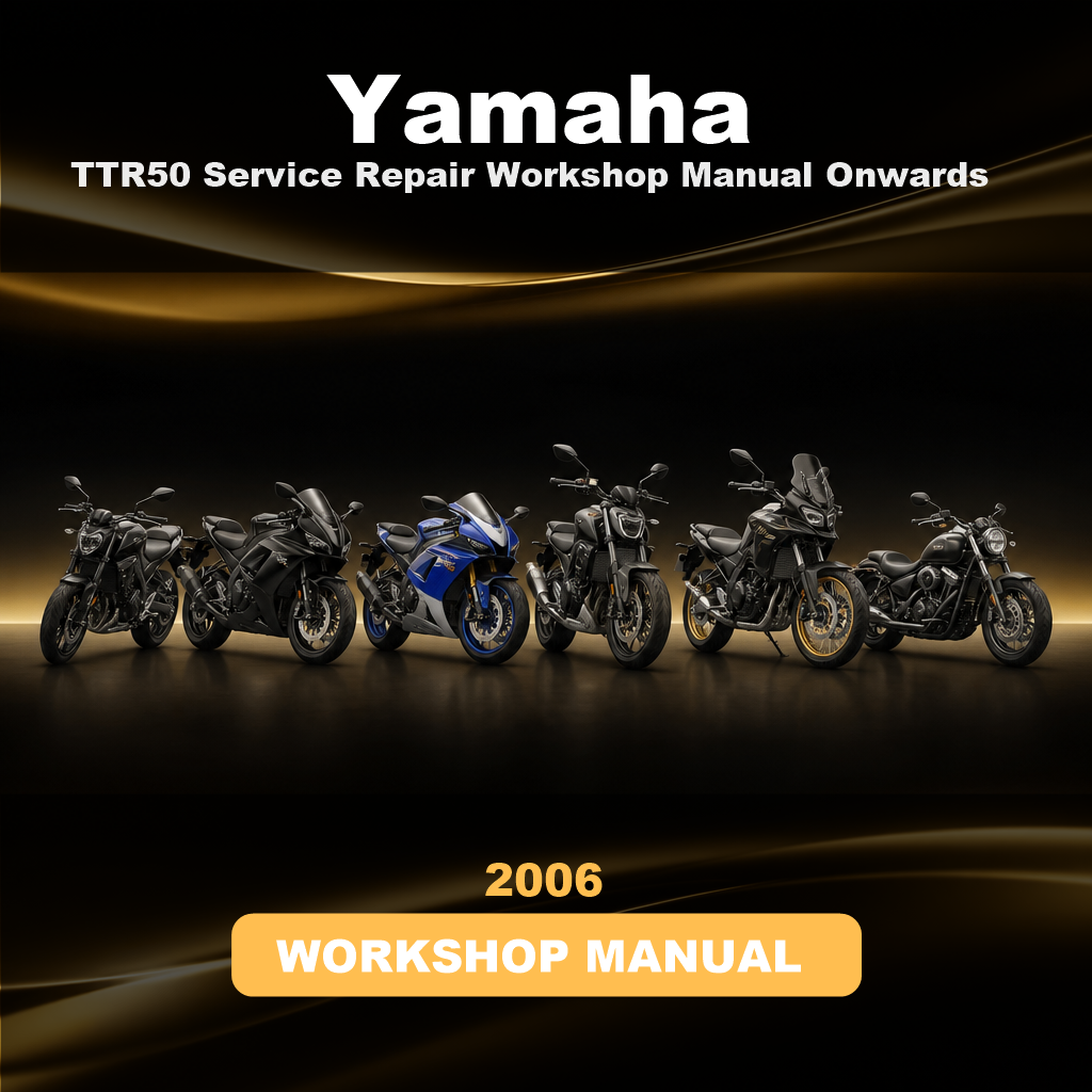 YAMAHA TTR50 Service Repair Workshop Manual 2006 Onwards