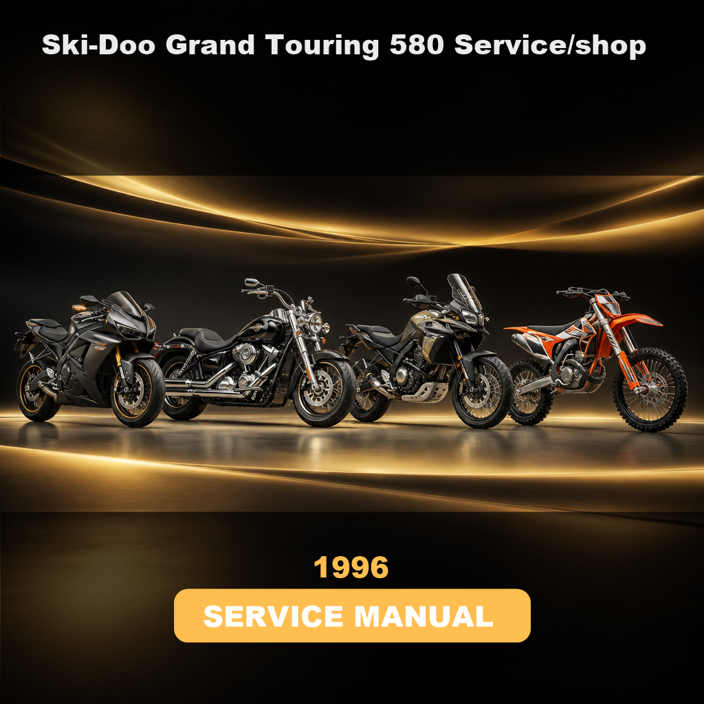Ski-Doo Grand Touring 580 1996 Service/shop Manual