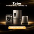 ZETOR Unified Range III Tractors Service & Repair Manual
