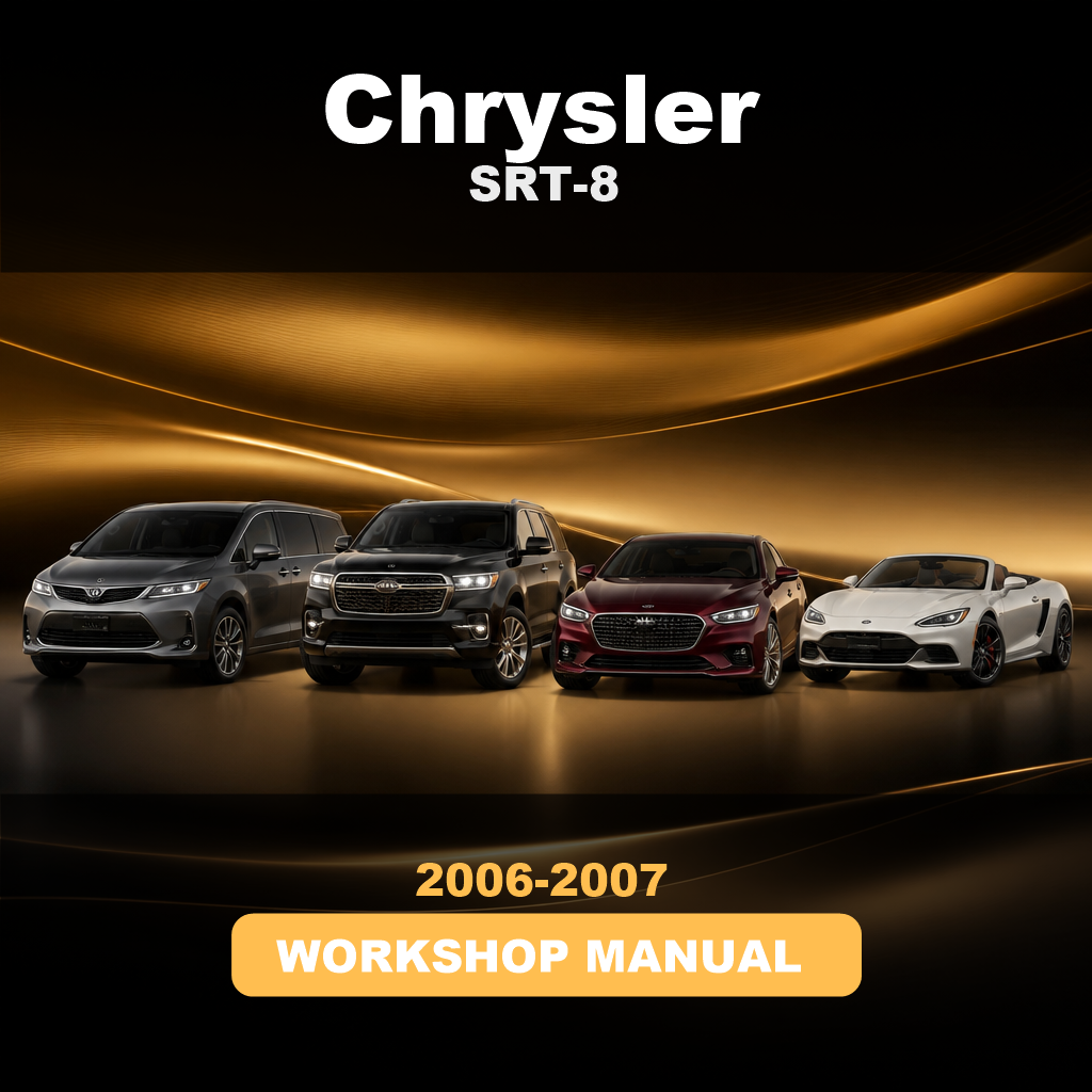 CHRYSLER SRT-8 2006 2007 Workshop Service Manual For Repair
