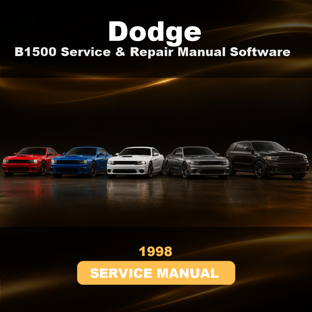 1998 DODGE B1500 Service & Repair Manual Software