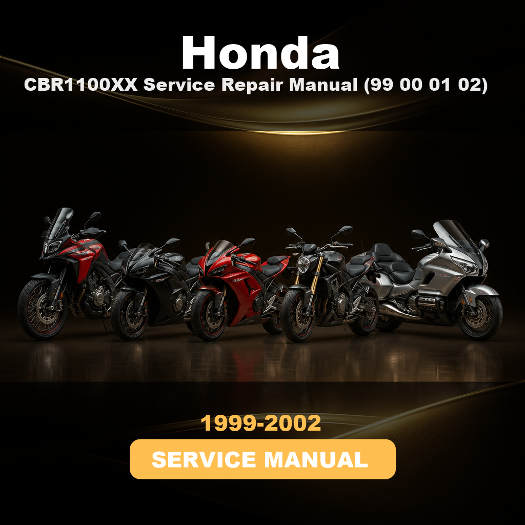 1999-2002 HONDA CBR1100XX Service Repair Manual (99 00 01 02)