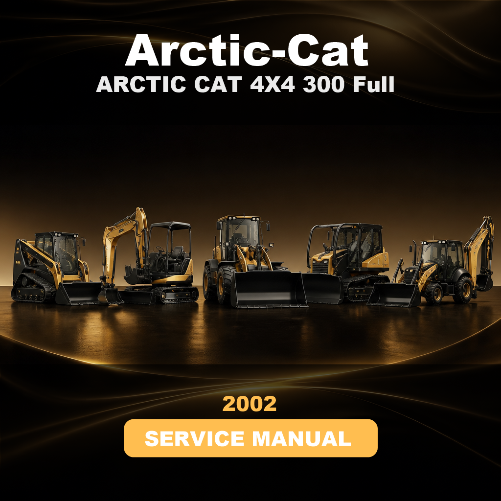 2002 ARCTIC CAT 4X4 300 Full Service Repair Manual