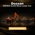 DOOSAN DAEWOO DL420 Wheel Loader Full Service Repair Manual