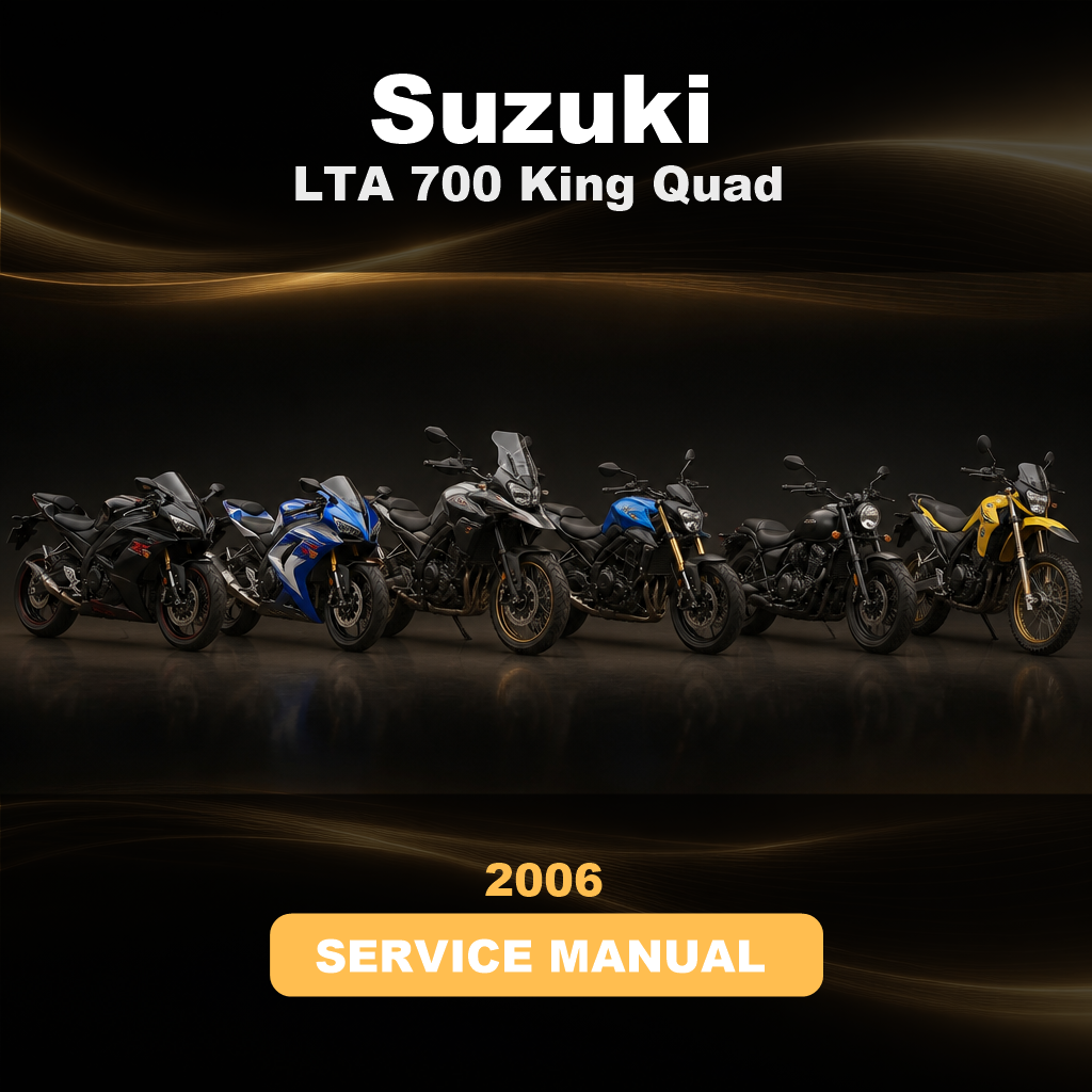SUZUKI LTA 700 King Quad 2006 Service Repair Manual
