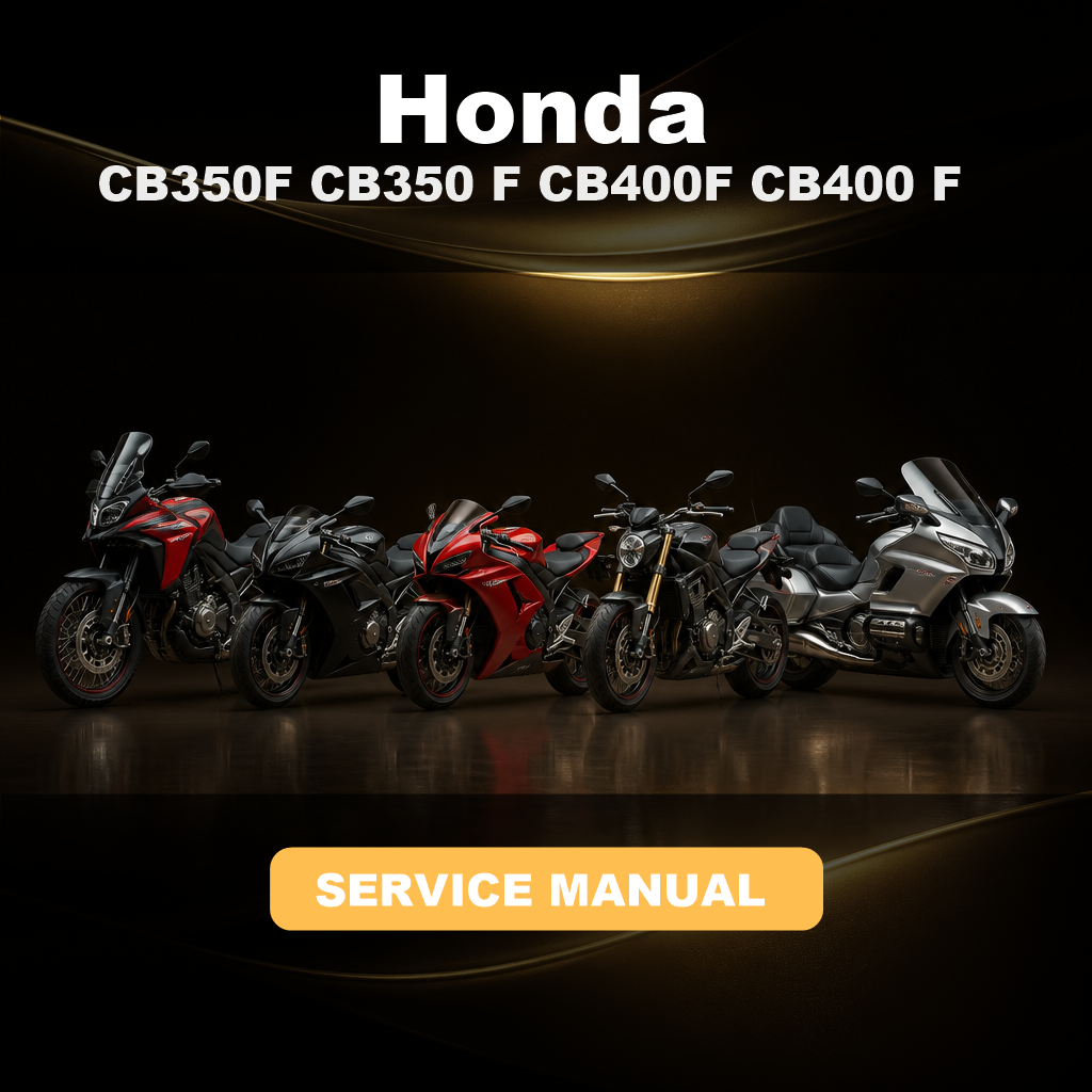 HONDA CB350F CB350 F CB400F CB400 F Repair Service Manual