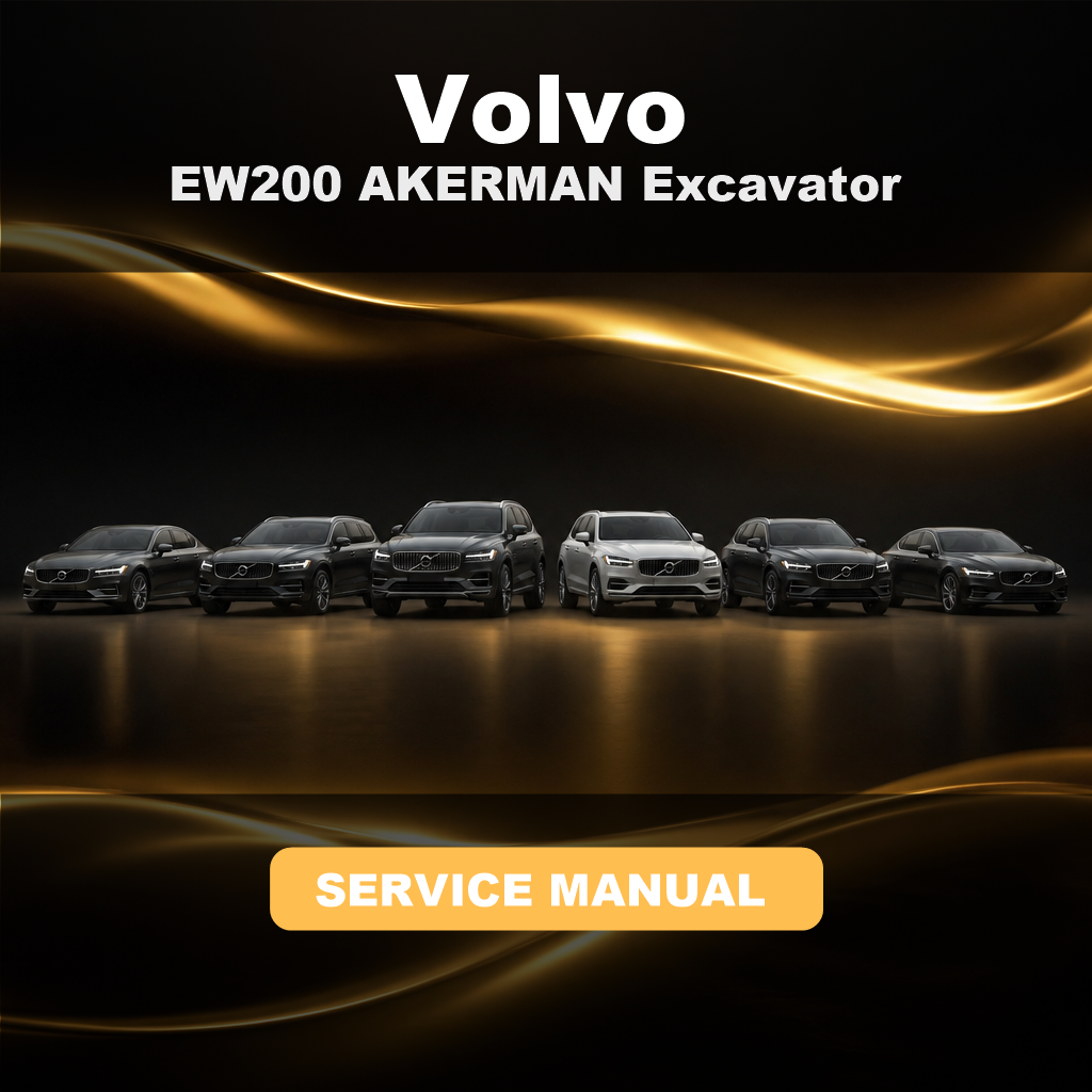 VOLVO EW200 AKERMAN Excavator Service And Repair Manual