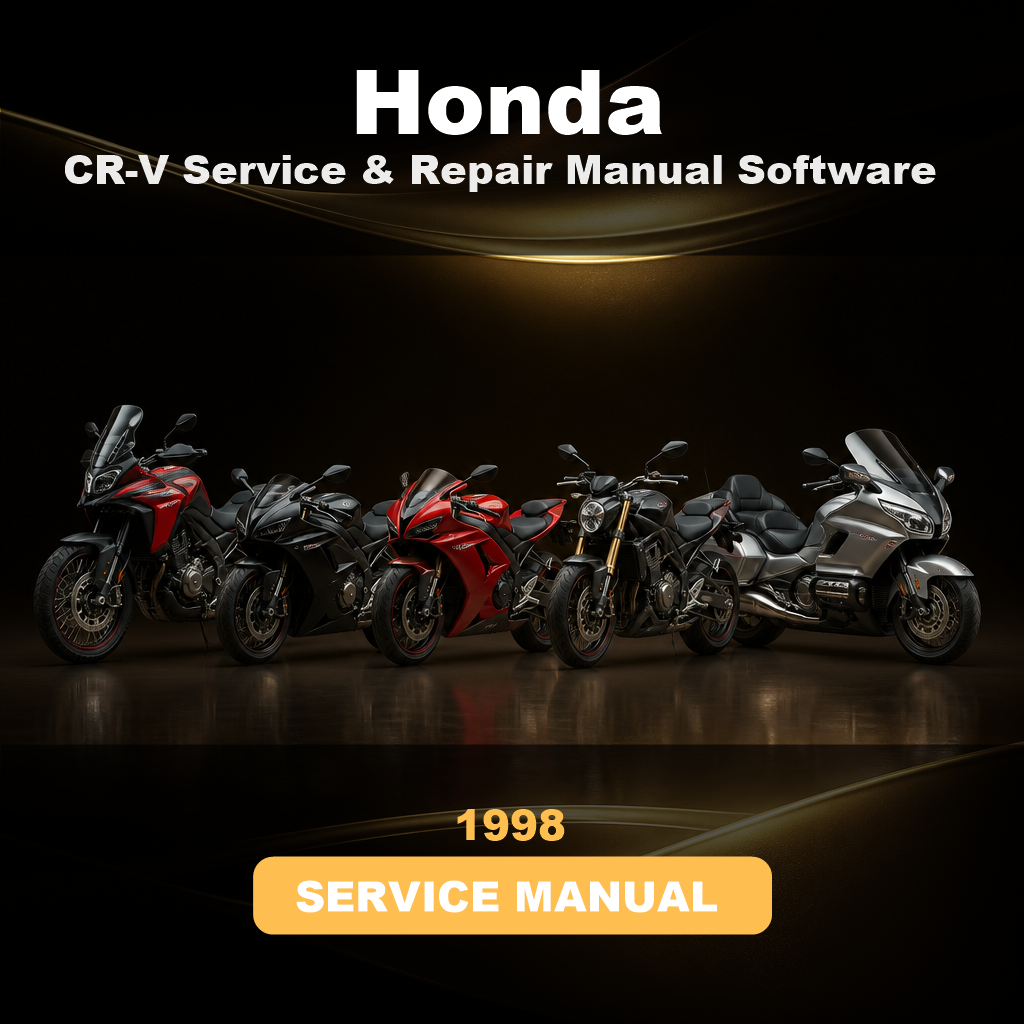 1998 HONDA CR-V Service & Repair Manual Software