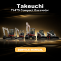 TAKEUCHI Tb175 Compact Excavator Factory Service Manual