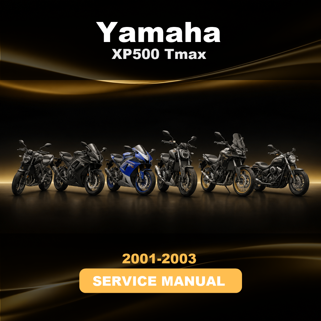 YAMAHA XP500 Tmax 2001 2002 2003 Repair Service Manual