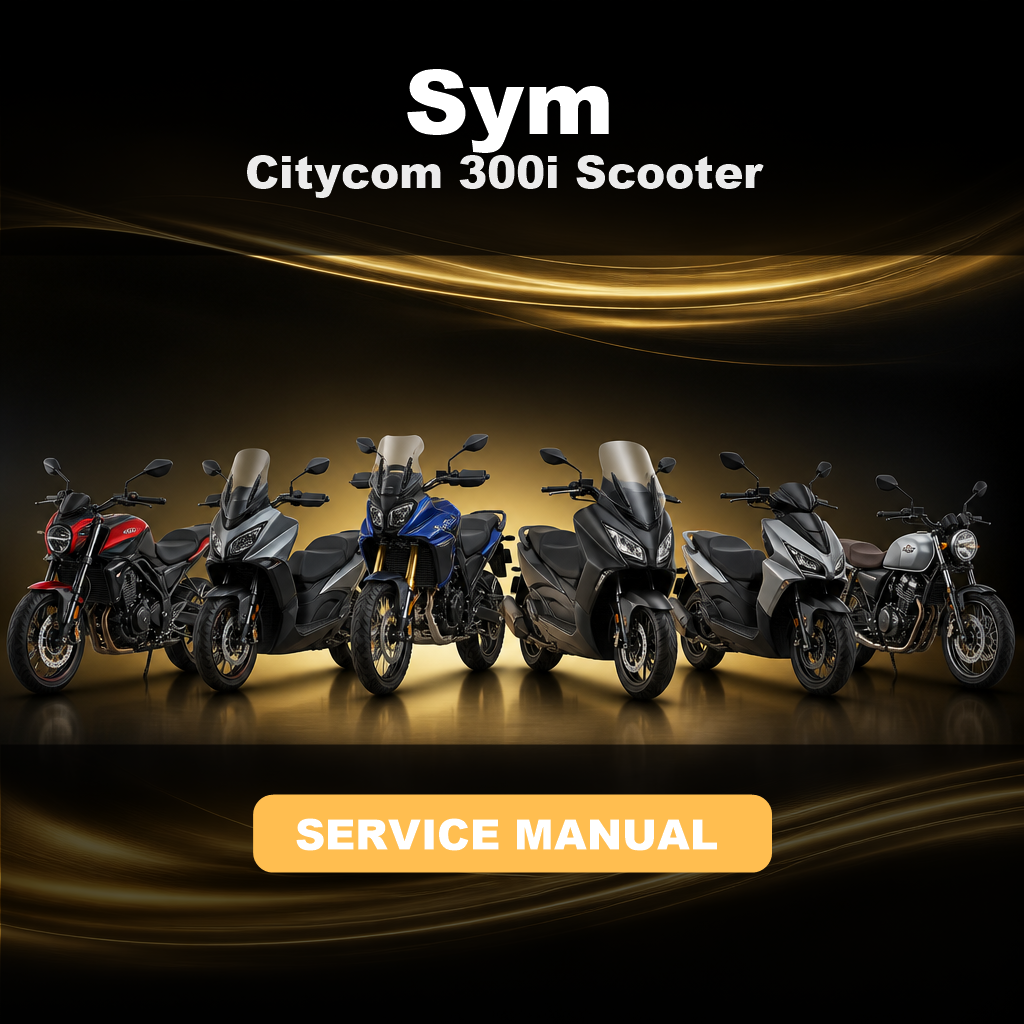 SYM Citycom 300i Scooter Service Repair Manual