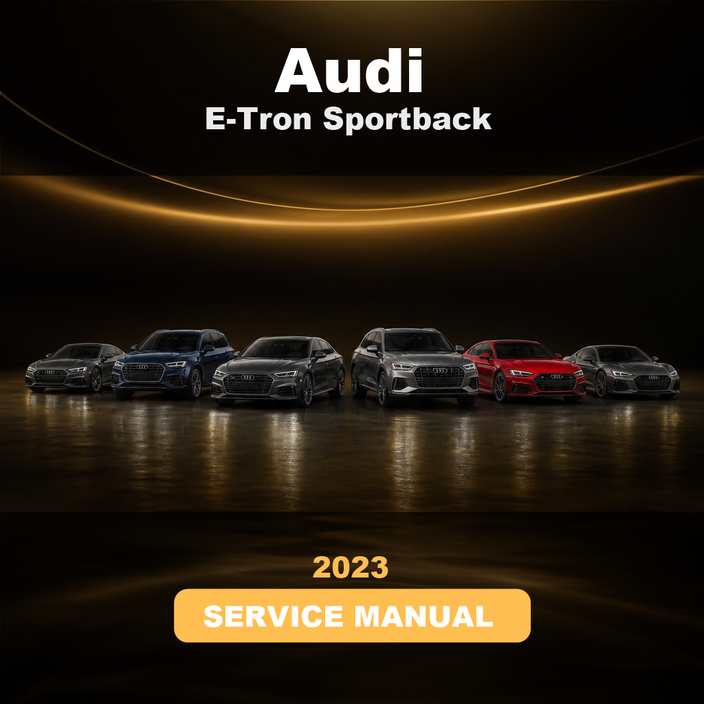 2023 AUDI E-Tron Sportback Download Service & Repair Manual