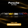 PORSCHE 911 1984-1989 Full Service Repair Manual