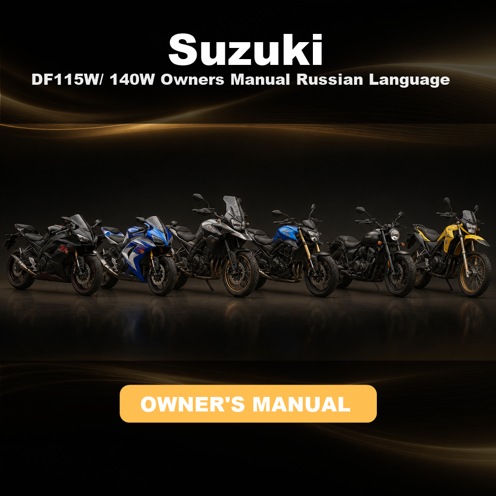 SUZUKI DF115W/ 140W Owners Manual Russian Language