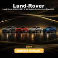2001 Land Rover DISCOVERY II All Models Service And Repair M